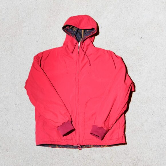Beams Plus Batik Reversible Jacket – Red / Batik – Men’s Small - Picture 4 of 5